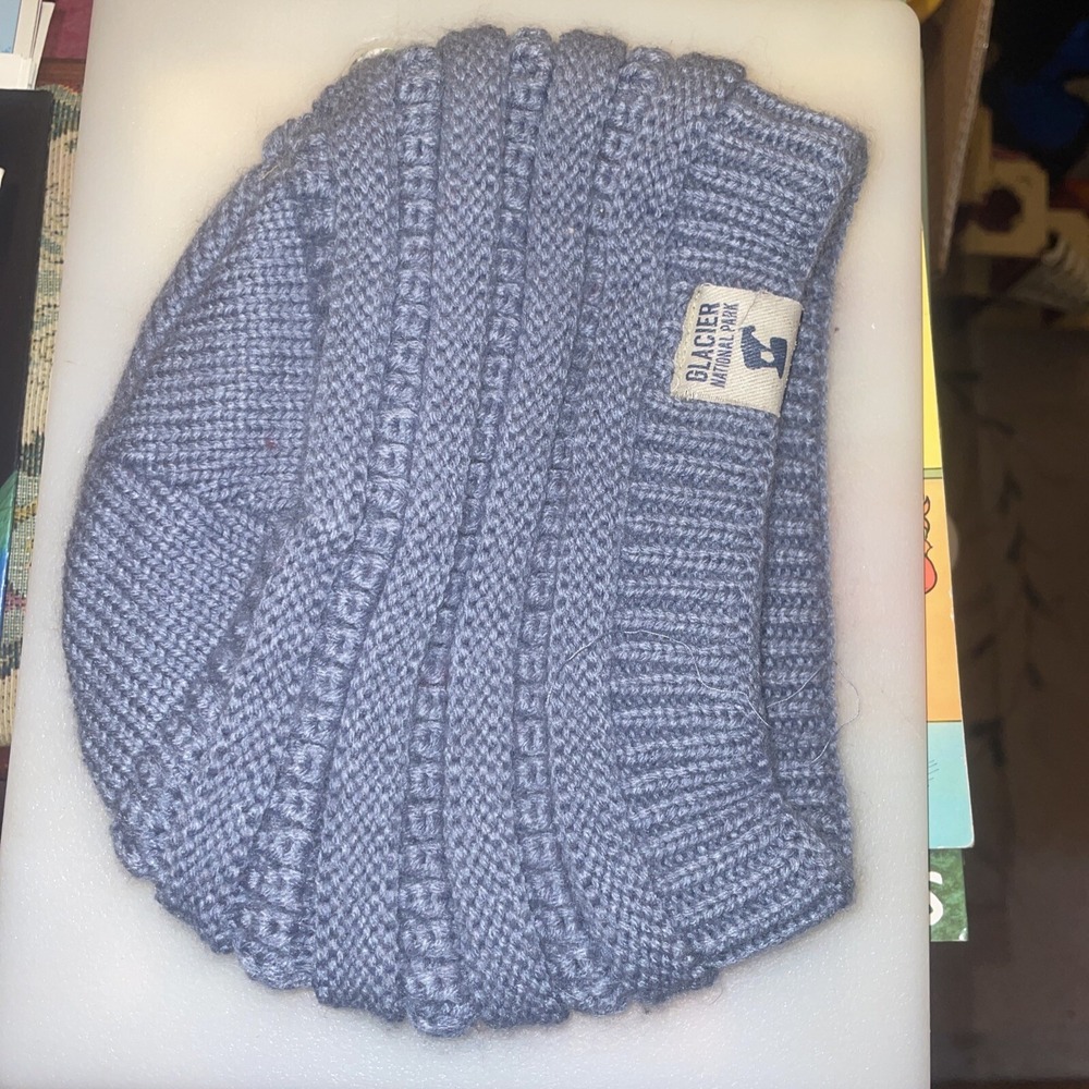 Glacier National Park Blue Knitted‎ Hat